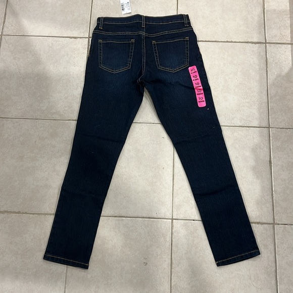 Brand new girl blue jeans with tags: Size 10 - Picture 3 of 5